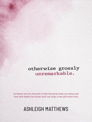 cover image of otherwise grossly unremarkable